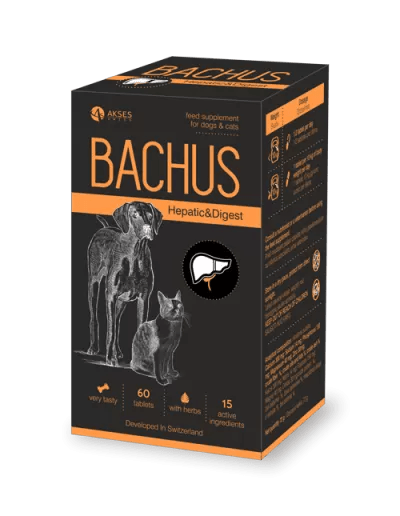 BACHUS HEPATIC & DIGEST - (ЧЕРЕН ДРОБ ) 60 ТАБ. - Pet Valleyкозметика за кучетаPet Valley