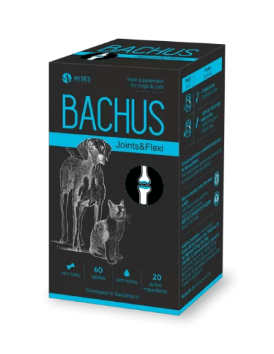 BACHUS JOINTS & FLEXI ( СТАВИ И СУХОЖИЛИЯ ) 60 ТАБ. - Pet Valleyкозметика за кучетаPet Valley