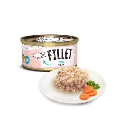 Mr. Bandit Fillet tuna - филета от риба тон 80g - Pet ValleyПаучPet Valley