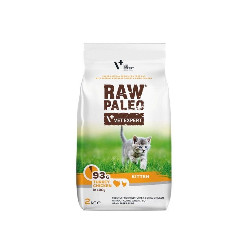 RAW PALEO (Kitten) Turkey & Chicken - Pet ValleyСуха ХранаPet Valley