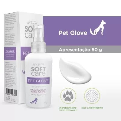 SOFT CARE PET GLOVE 50 ГР - ЗА ЛАПИ - Pet Valleyкозметика за кучетаPet Valley